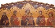 Madonna and Child with Four Saints Guido da Siena